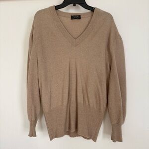 Yvonne LaFleur Wool V-Neck Sweater